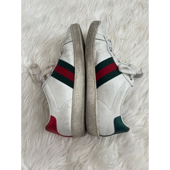 Gucci Ace Bee Embroidered Sneakers - Picture 6 of 10